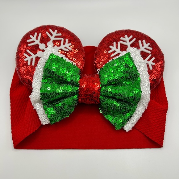 Christmas 🎄 Minnie Mouse Ears - Picture 1 of 1